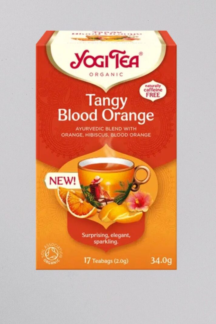 TANGY BLOOD ORANGE Orzeź.czerw. pom. BIO YOGI TEA