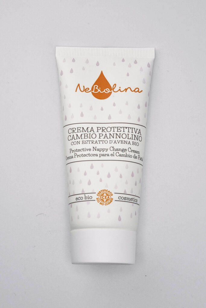 Naturalny Krem ochronny na okolicę pieluszkową, dla dzieci, certyfikowany, 100 ml, NeBiolina