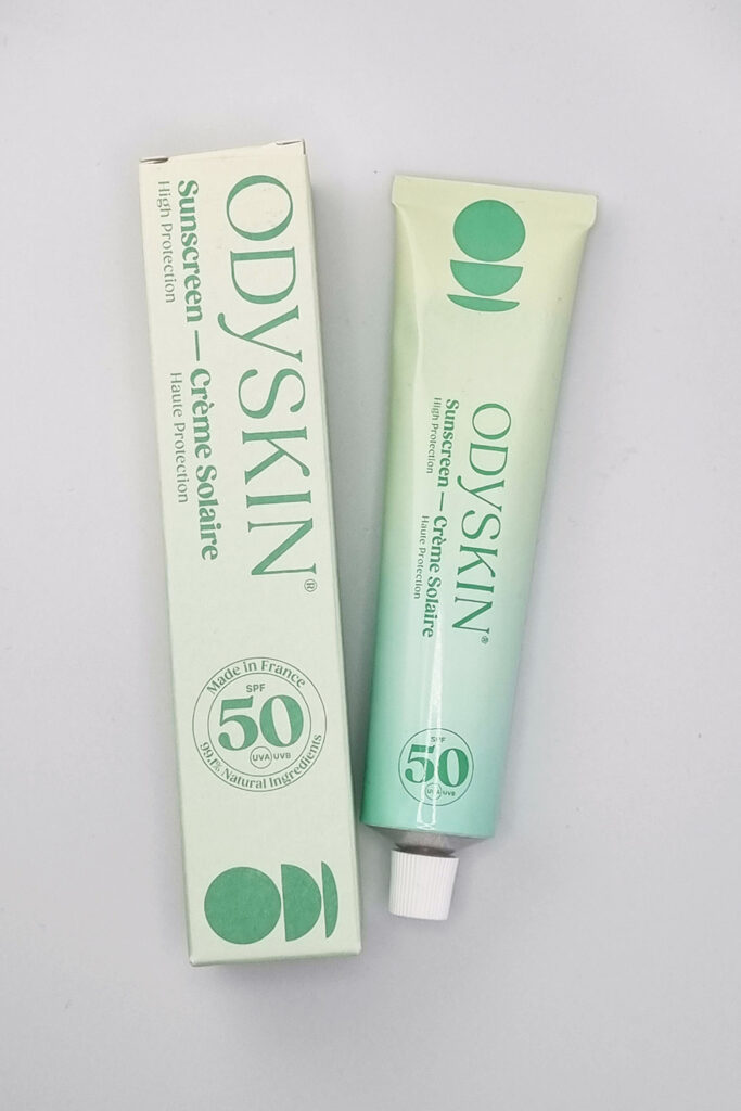naturalny krem na słońce do twarzy i ciała, Odyskin, Filtr mineralny