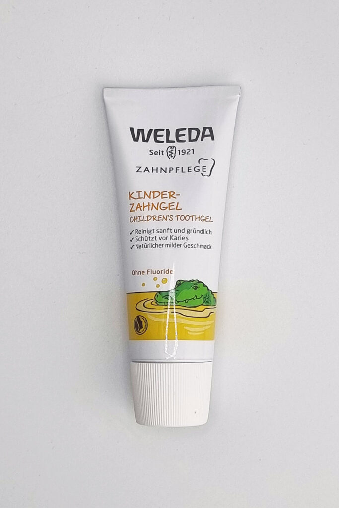 Żel do mycia zębów dla dzieci Weleda, kosmetyki naturalne