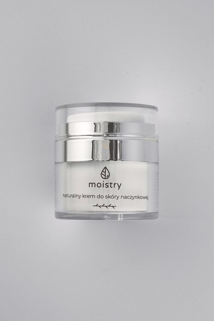 Naturalny krem do cery naczynkowej, krem do twarzy MOISTRY