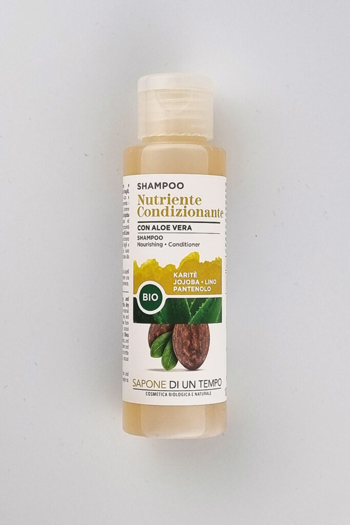 Naturalny szampon Szampon Odżywczo-Kondycjonujący Do włosów suchych, zniszczonych, farbowanych i osłabionych, Sapone di un tempo 100ml