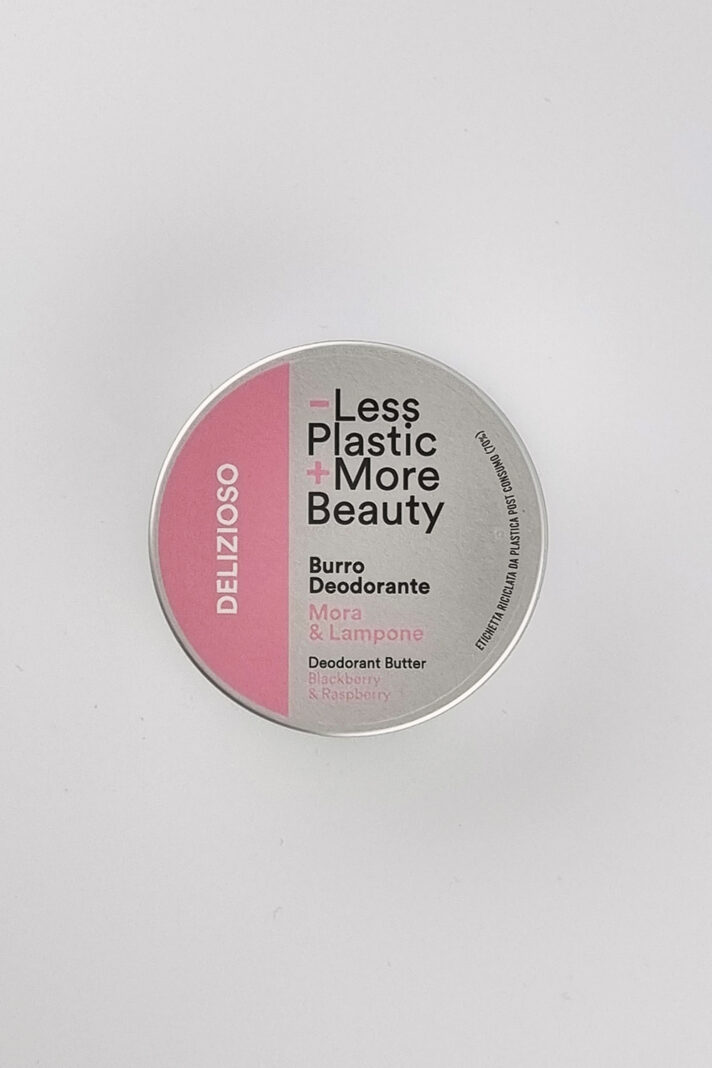 Naturalny dezodorant w kremie Mora & Lampone – z masłem shea, szałwią i sodą 50 ml Sapone di un tempo