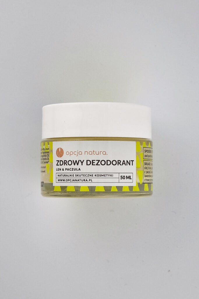 Zdrowy dezodorant opcja natura