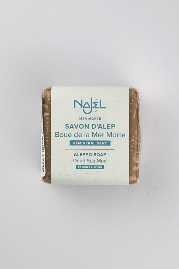 Mydło aleppo z b lotem z Morza martwego 100g Najel