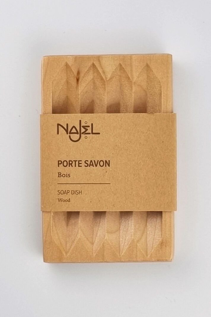 Drewniana mydelniczka najel