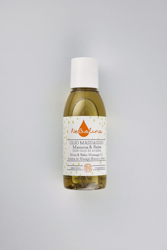 Bebé Mom & Baby Massage Oil, 100 ml Nebiolina
