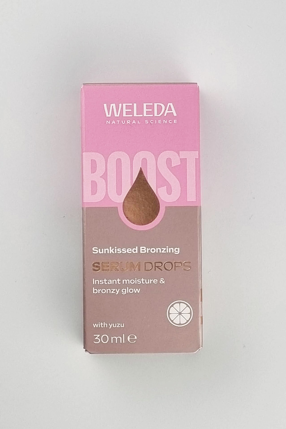 Naturalne serum brązujące w kroplach Weleda