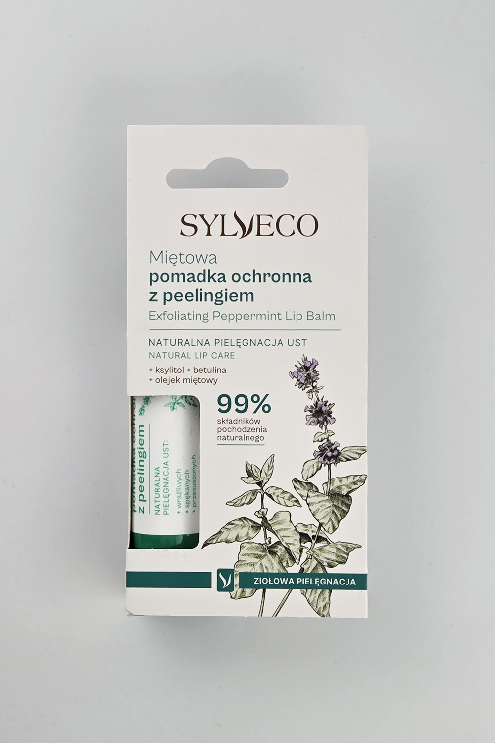 Sylveco Miętowa Pomadka z Peelingiem z Betuliną