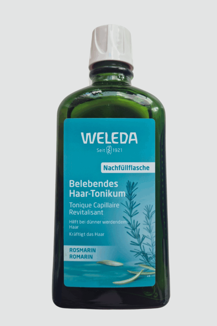 Tonik do wlosow_200ml Rewitalizujący tonik do włosów Weleda duze opakowanie 200mk