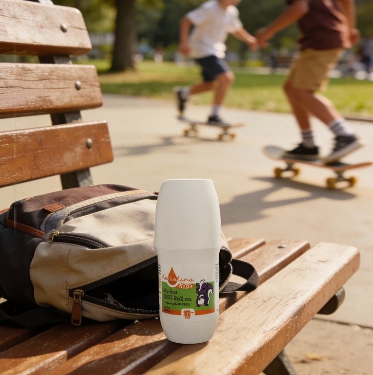 Dezodorant dla dzieci w kulce - jabłkowy 75ml - obrazek 2