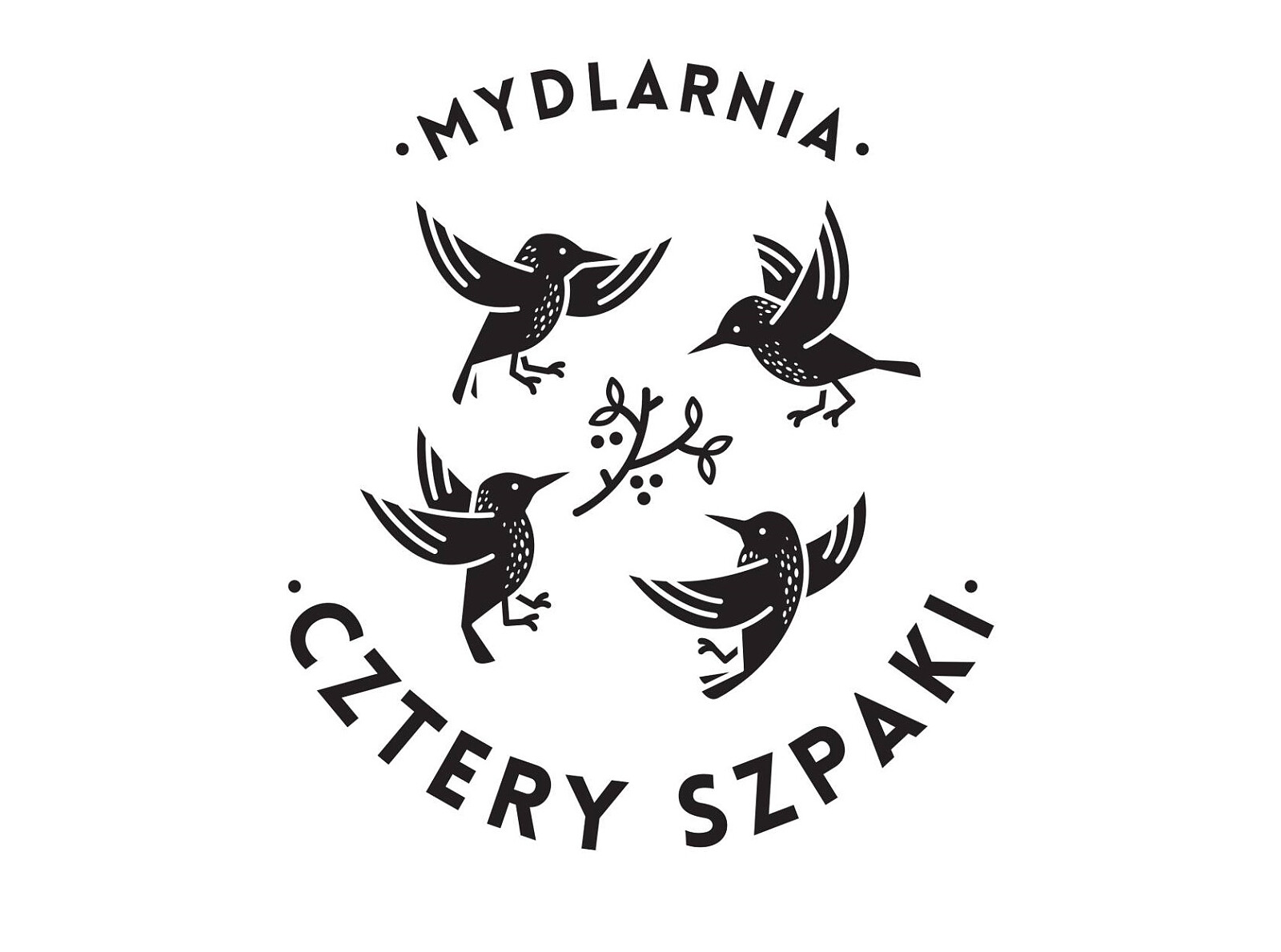 Cztery Szpaki kosmetyki naturalne logo
