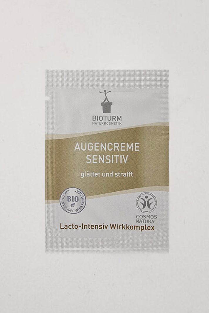 Naturalny krem pod oczy Wygładzający krem do wrażliwej skóry pod oczami 3 ml Bioturm