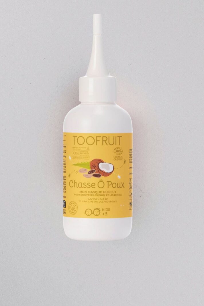 Maska z naturalnymi olejkami na wszy, dla dzieci, tłumi, unieruchamia i ułatwia wyczesywanie, Etap 1, 125ml, Toofruit