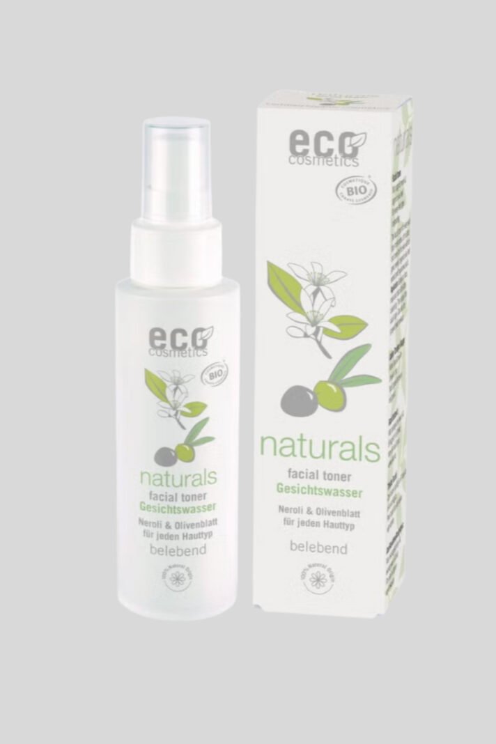 Naturalny tonik do twarzy z bio neroli i bio liściem oliwnym, 100 ml, eco cosmetics
