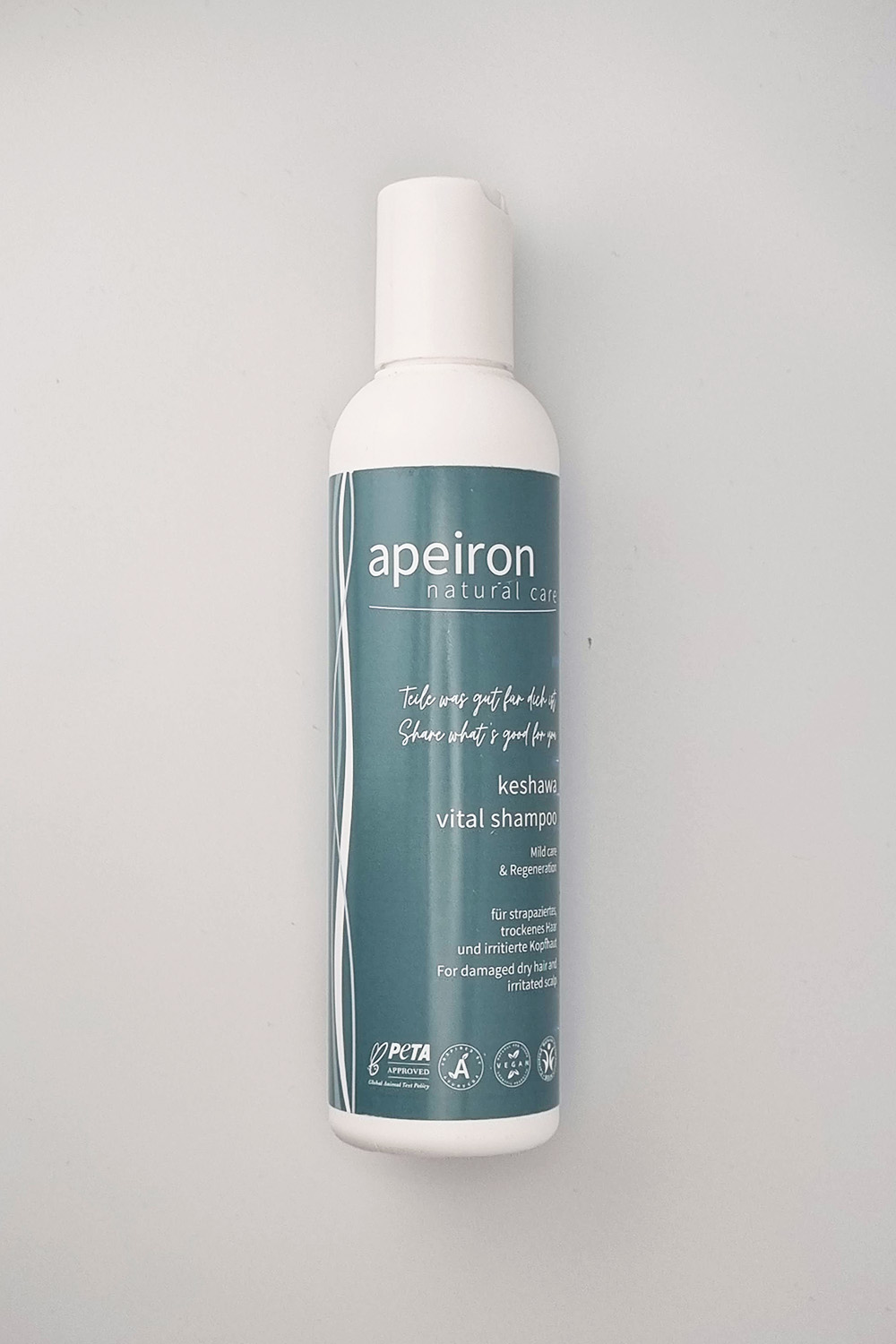 Wzmacniający szampon do włosów Keshava Apeiron
