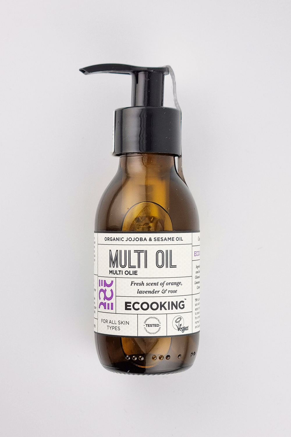 Multi oil Do twarzy ciała i włosów Ecooking