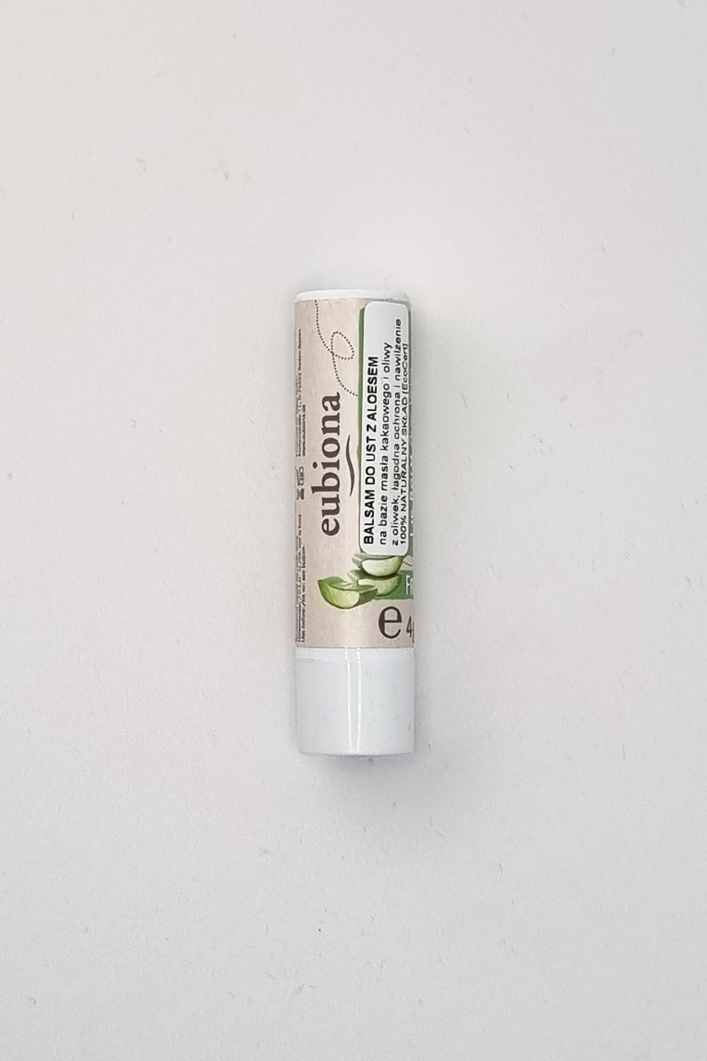 Naturalny balsam do ust z aloesem Eubiona