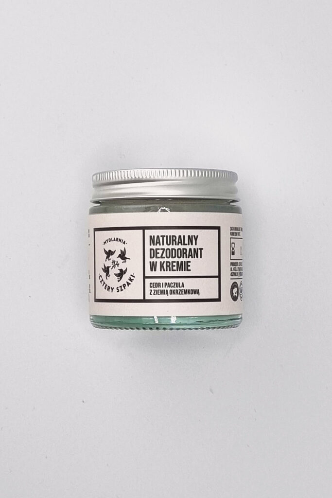 Naturalny dezodorant Cztery szpaki, bez aluminium