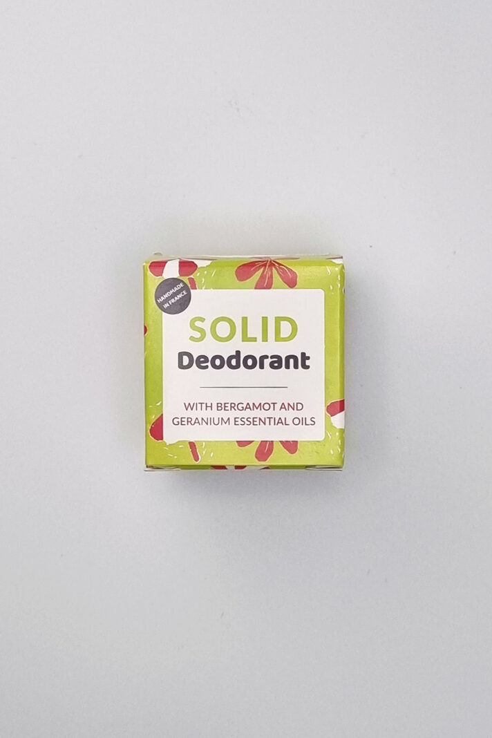 Dezodorant w kostce o zapachu bergamotki i geranium Lamazuna