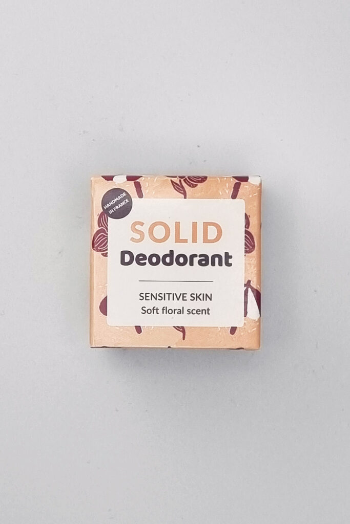 Naturalny dezodorant w kostce, bez aluminium, bez sody, kwiatowy Lamazuna