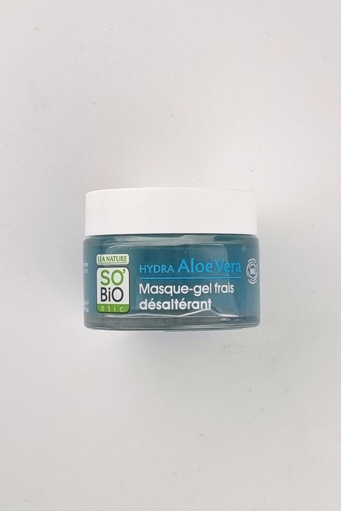 Naturalna maseczka - Nawilżająca maska Aloe Vera, So Bio etic,