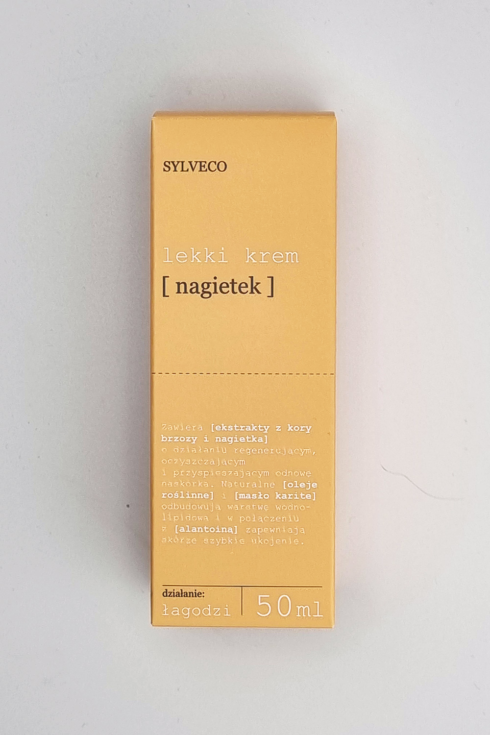 Lekki krem do twarzy - nagietek - krótka data 50ml - obrazek 3