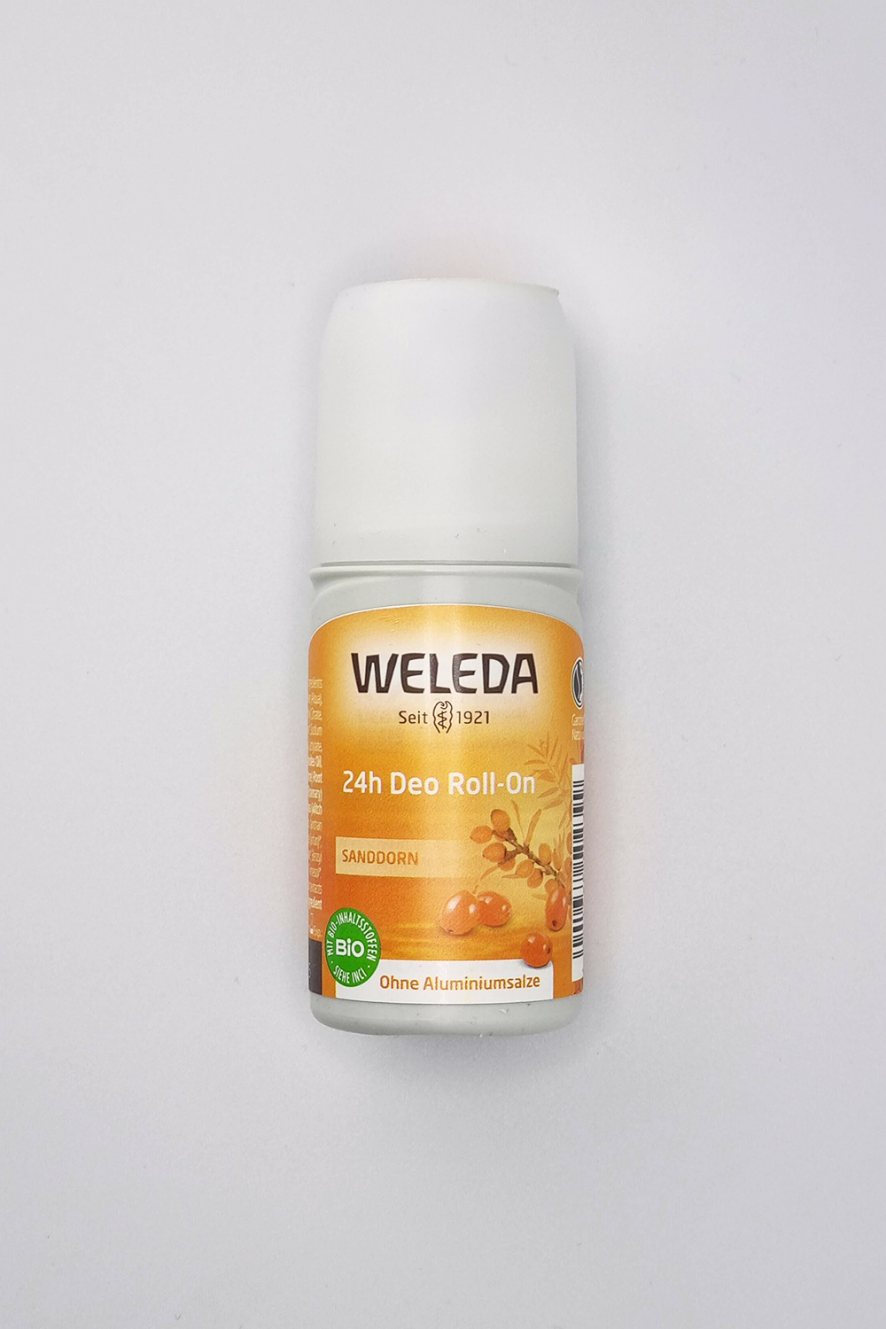 Naturalny dezodorant w kulce bez aluminium, Weleda, roll-on, nie zatyka porów
