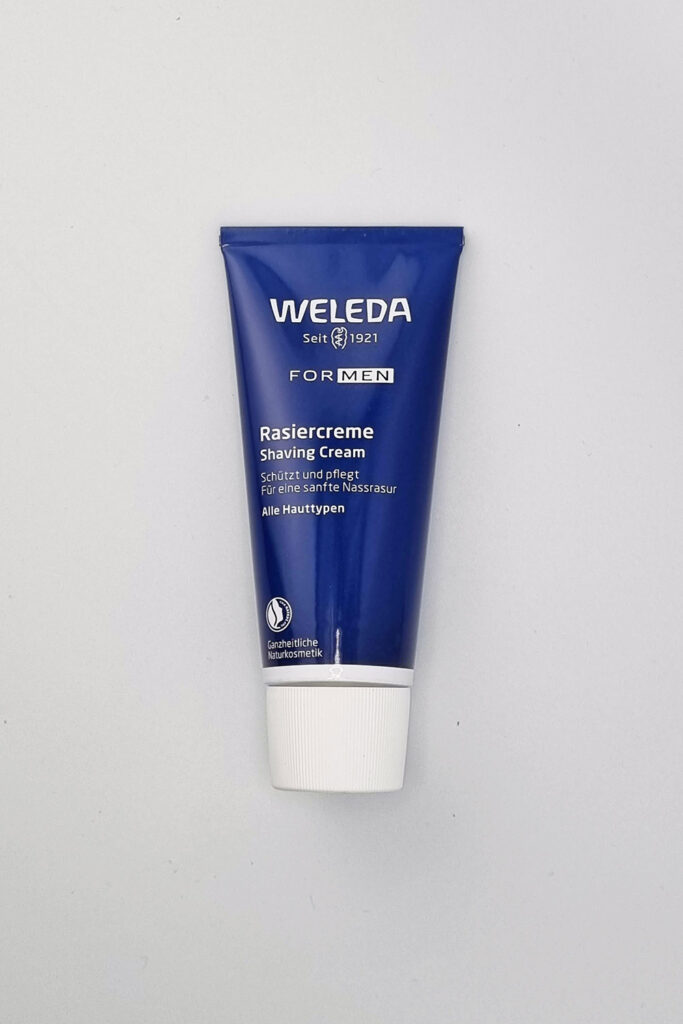 Naturalny krem do golenia dla mężczyzn Weleda