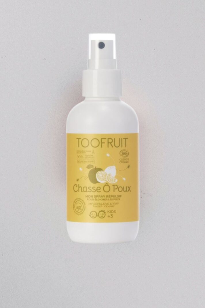 Spray ochronny do włosów dla dzieci, zapobiega nawrotowi wszawicy, Etap 4, 125 ml, Toofruit