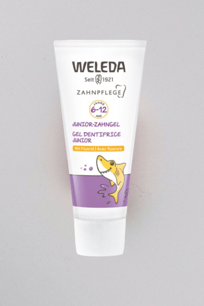 Żel do mycia zębów dla dzieci Z FLUOREM (6-12) Weleda